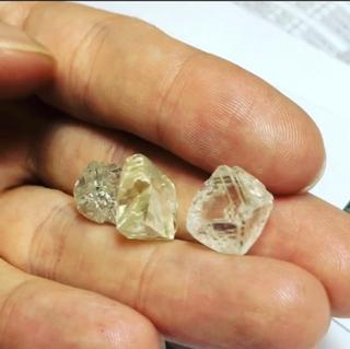 Rough Uncut Diamonds